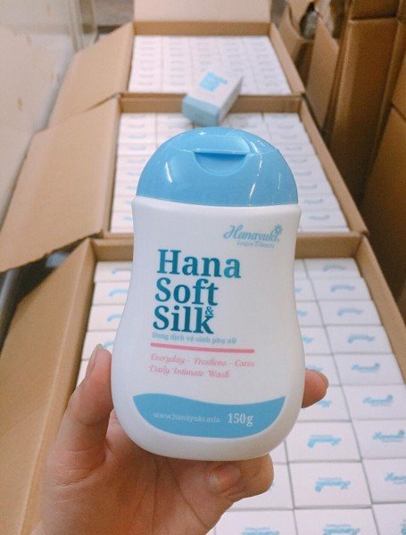 Hana Soft Silk - DDVS -Dung dịch vệ sinh phụ nữ Hanayuki