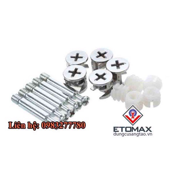 Bộ 50 chốt liên kêt ốc cam