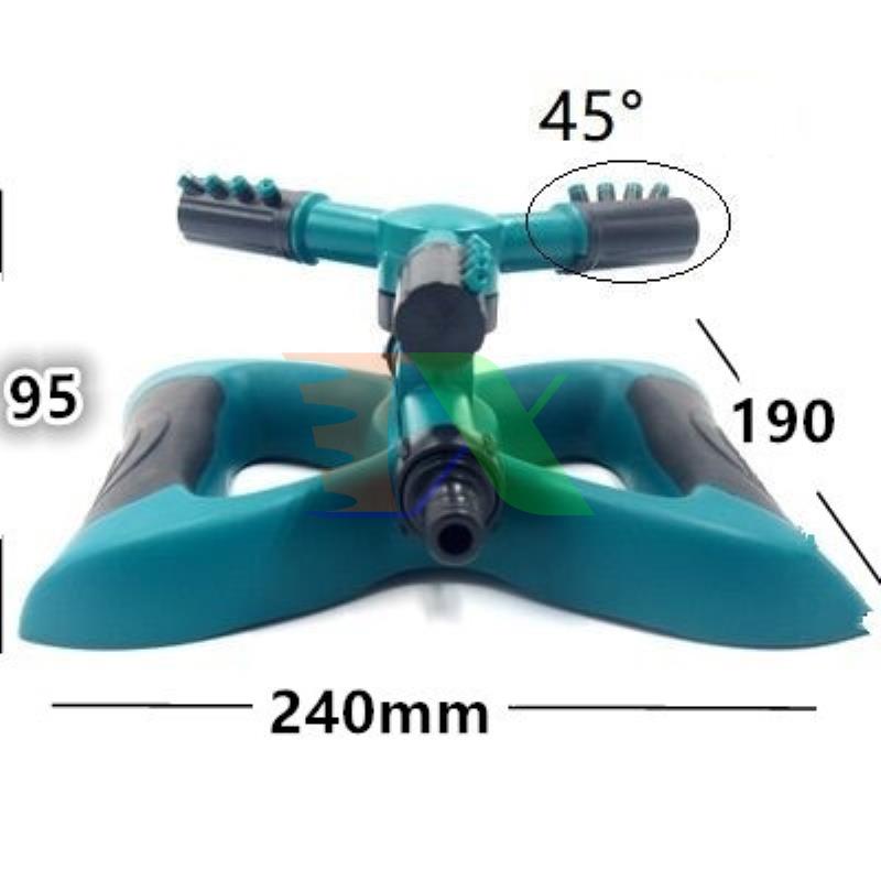 Nozzle watering plants automatic 3 wing rotatable 360 ° t3c-cb bundled wire quick connector, stand the butterfly wings, watering grass, vegetables, flowers, water cooling roof, curing Concrete