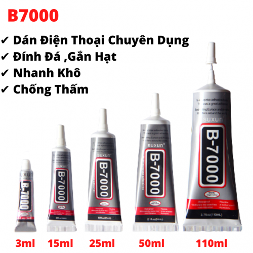 [HCM]Keo dán ron B-7000-viền-màn hình Cảm ứng điện thoại VS dán đồ gia dụng thủ công mỹ nghệ.
