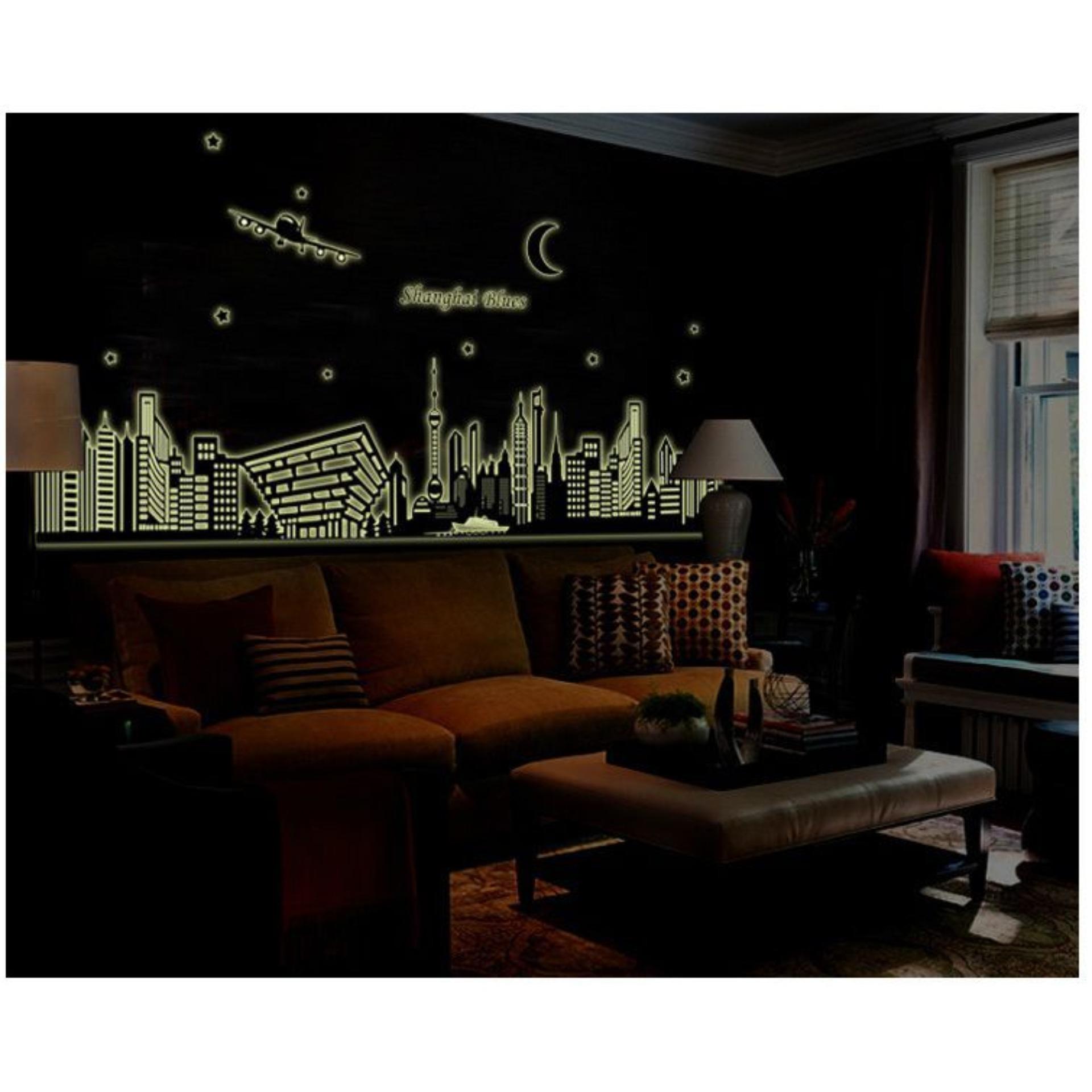 [HCM]Decal dán tường Dạ quang Thượng Hải DDQ012 (60 x 170 cm)