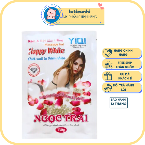 Gói tắm trắng Ngọc Trai Happy White