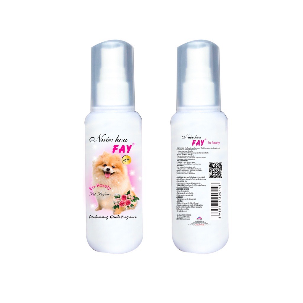🧴 🧴Nước Hoa Chó Mèo - FAY khử mùi ( 90ml ) 🧴 🧴