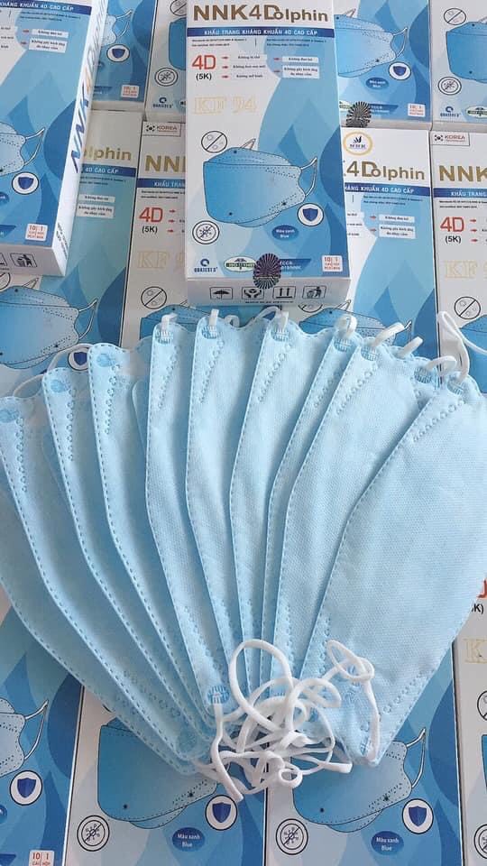 Khẩu Trang KF94 4D Dolphin Cao Cấp Của NNK