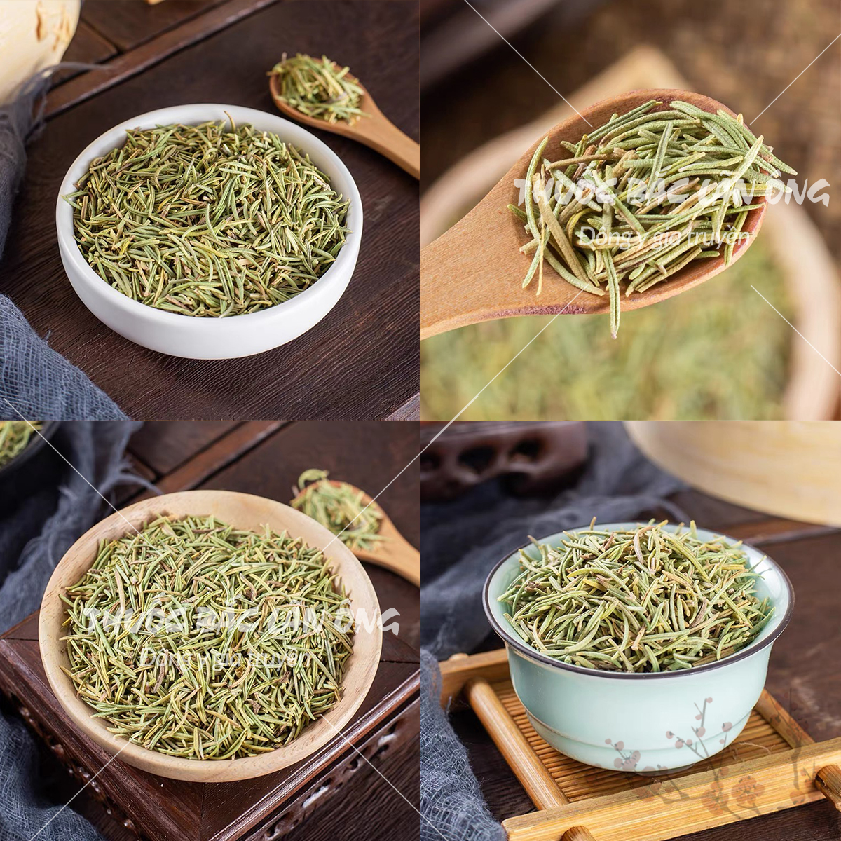 Lá hương thảo sấy lạnh 500g (Gia vị thảo mộc tẩm ướp thịt nướng)