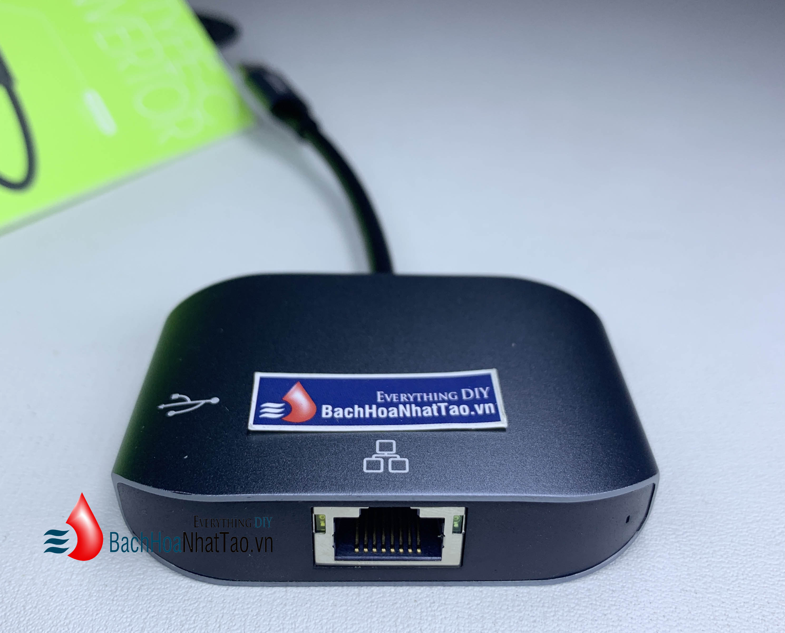 Hoco. HB9 Cổng Chuyển Đổi Type-C Sang RJ45+USB3.0