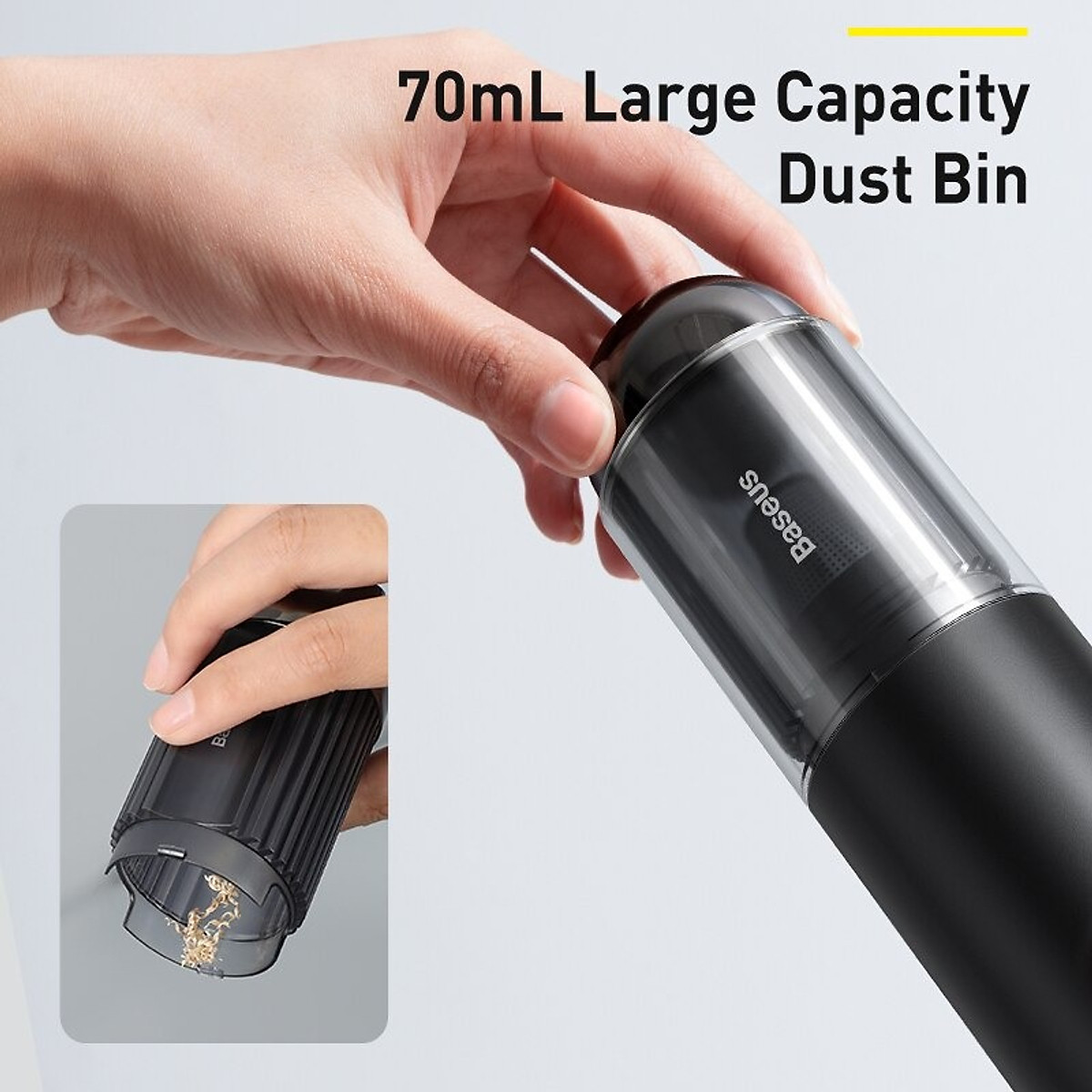 Máy hút bụi Baseus cầm tay A3 Lite Car Vacuum Cleaner (15000pa, 135W, Vacuum Portable Cleaner)