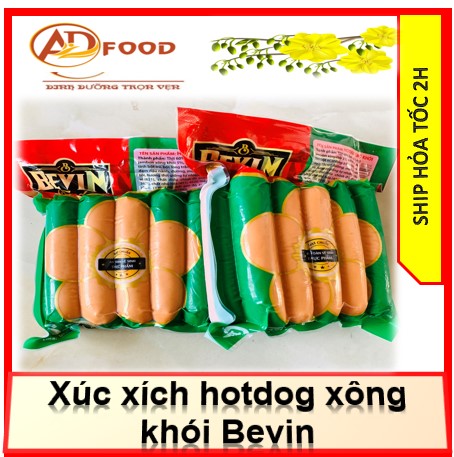 Xúc xích hotdog xông khói Bevin loại 1kg