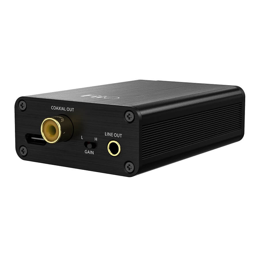 DAC/AMP FiiO E10K Type-C / Chuẩn Hi-Res, Type-C, Line-Out, COAX
