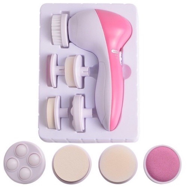 MÁY RỬA MẶT MASSAGE 5 IN 1 BEAUTY