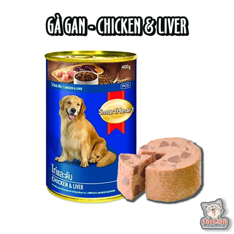 Pate cans SMARTHEART 400gr for dog
