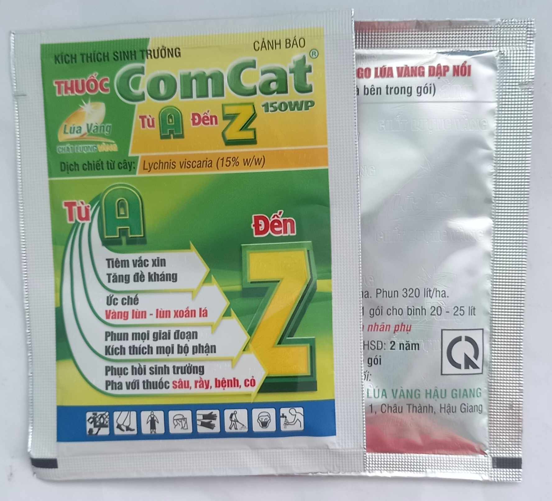 Phân Bón Lá kích thích sinh trưởng Comcat 150WP (gói 7.5g) cao cấp
