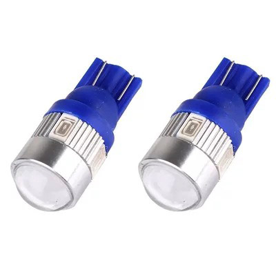 [HCM]Xi Nhan Led 6 Tim Gương Lồi Chân T10 [ Sáng Xanh Dương ]