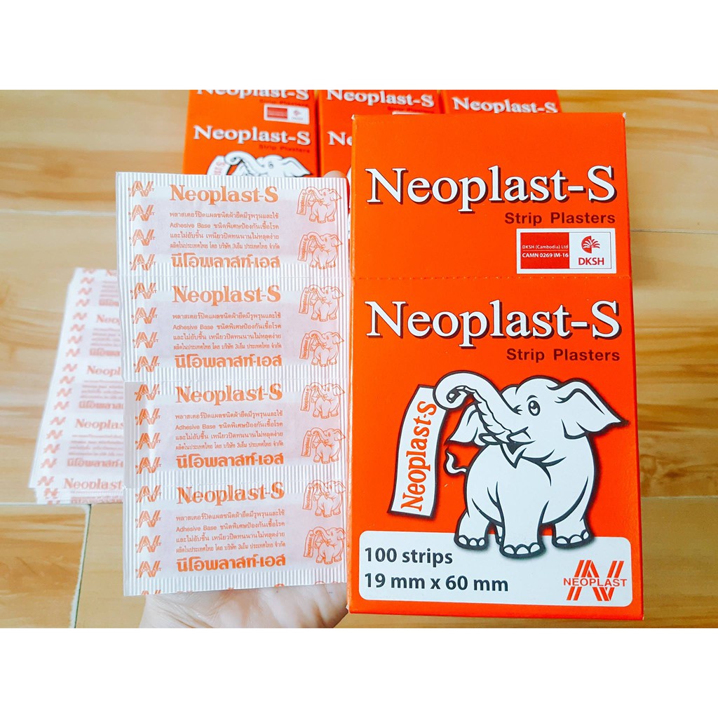 Băng Keo Cá Nhân Neoplast - S Thái Lan (100 miếng)