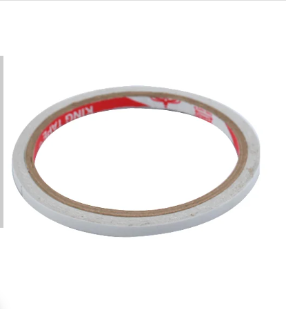 Băng keo dính 2 mặt 1.2f làm thủ công, dán giấy văn phòng (1 cuộn)