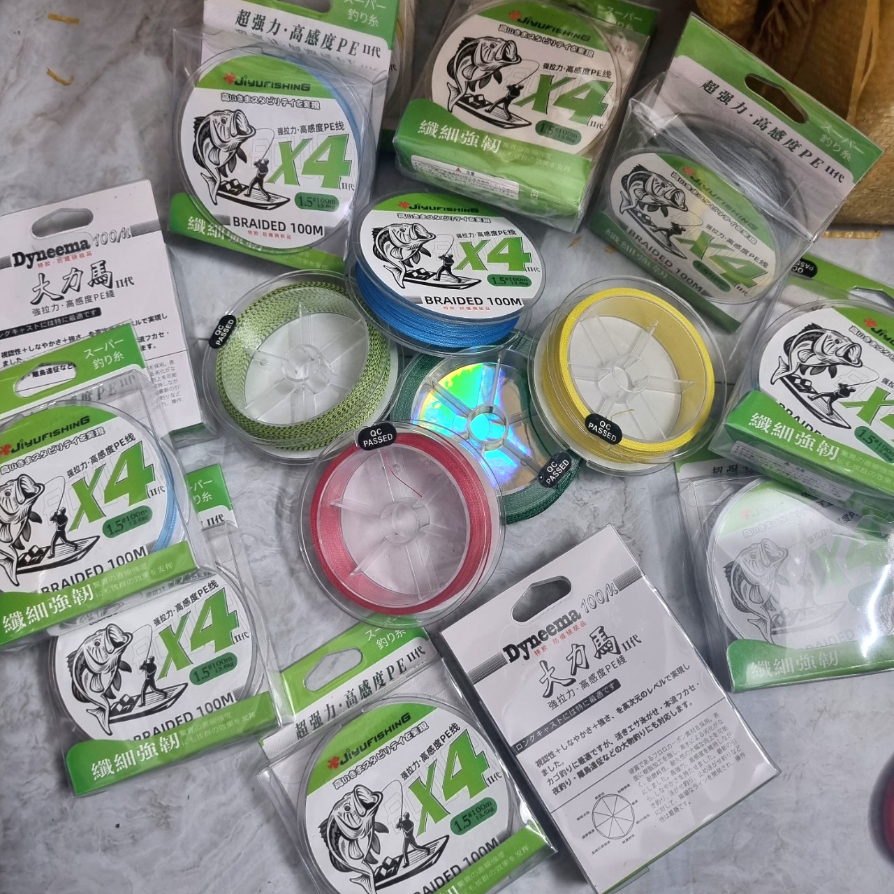 Dây dù lure dây câu cá siêu khỏe đủ 100m