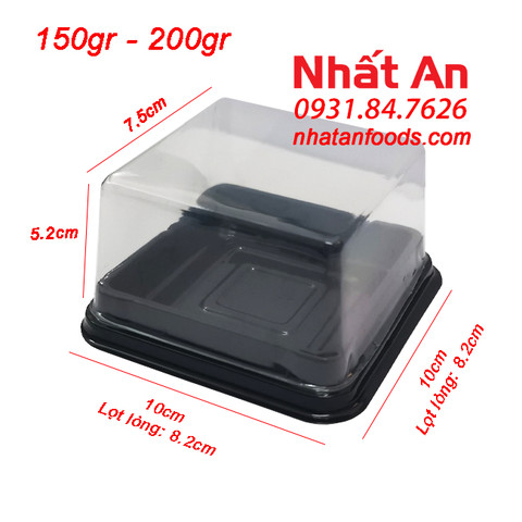 Khay trung thu đế đen VN 150gr - 200gr