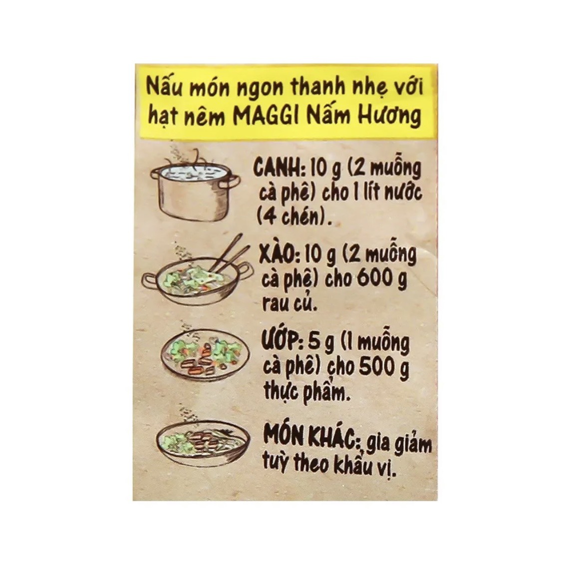 Maggi Vegetarian Shiitake Seasoning Powder (55G-200G)