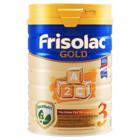 [Rẻ vô địch] Sữa Frisolac Gold số 3 900g (1 - 2 tuổi)