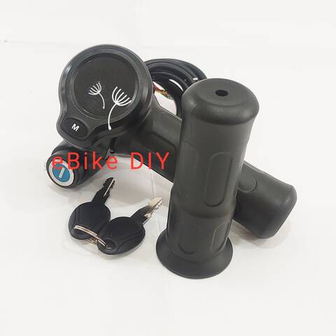 Tay ga xe điện báo volt, tốc độ, odo, trip