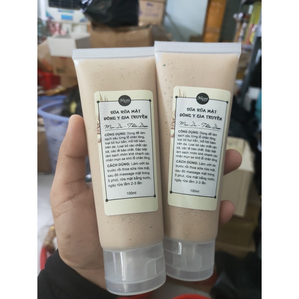 Sửa rửa mặt đông y gia truyền 100ml