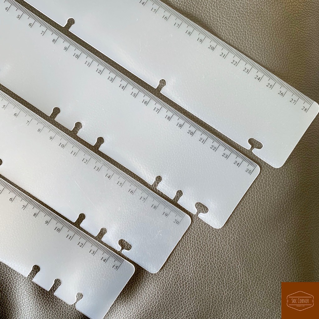Thước Bookmark Today viền đen size A6/ A5/ B5/ A4