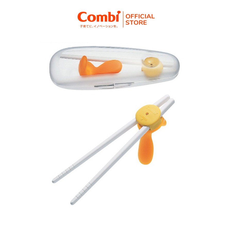 Đũa tập ăn có hộp Combi