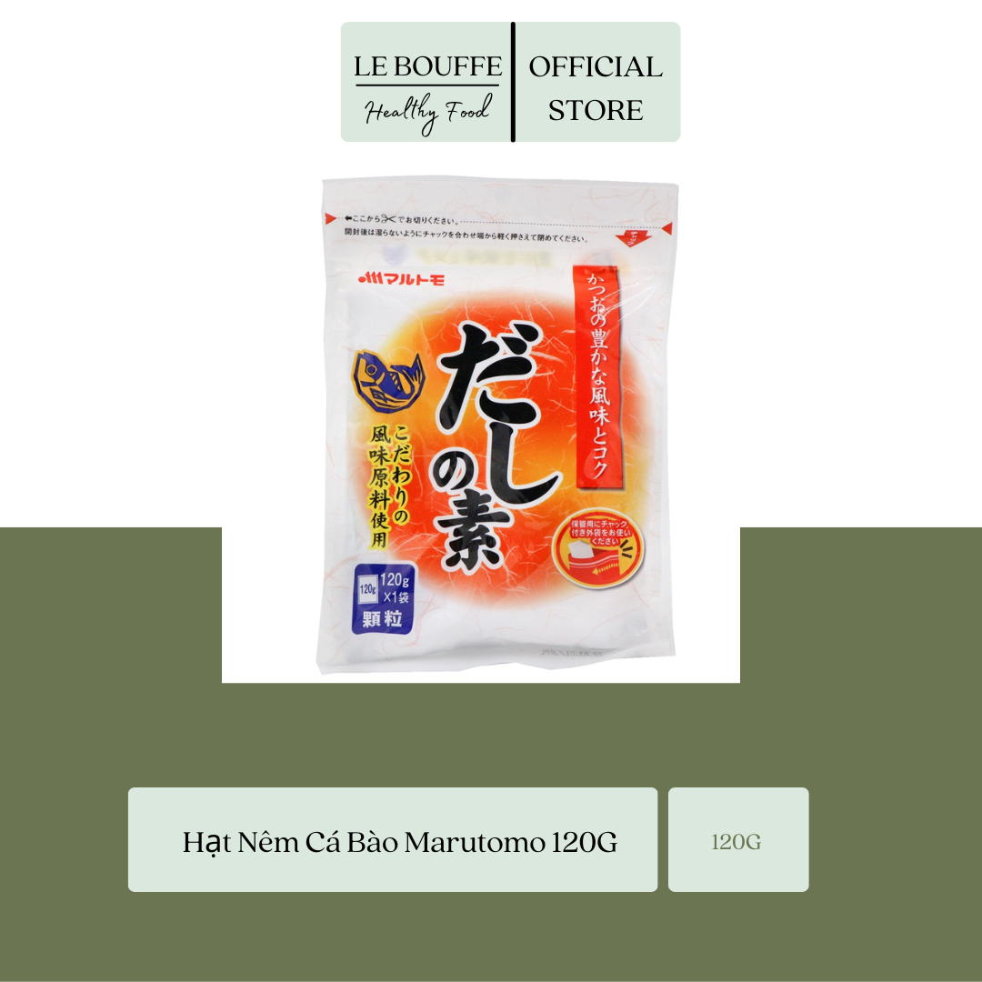 Hạt Nêm Cá Bào Marutomo 120G
