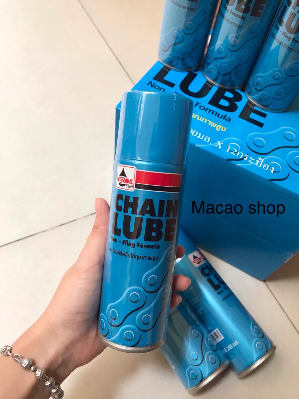 [HCM]Chai bảo dưỡng sên Veoi Thái . Xịt sên thái