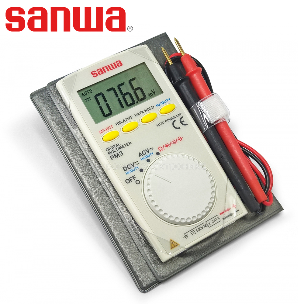 Sanwa PM3 Pocket Type Digital Multimeter