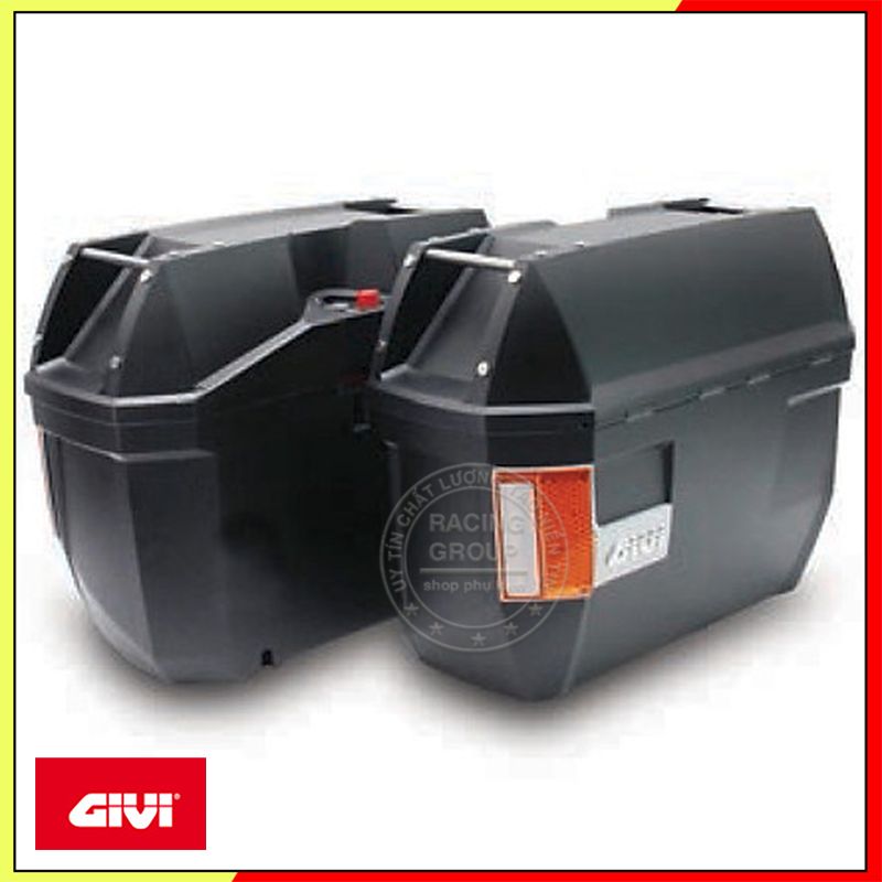 Cặp thùng hông givi e23n có đèn led chính hãng - bảo hành 2 năm