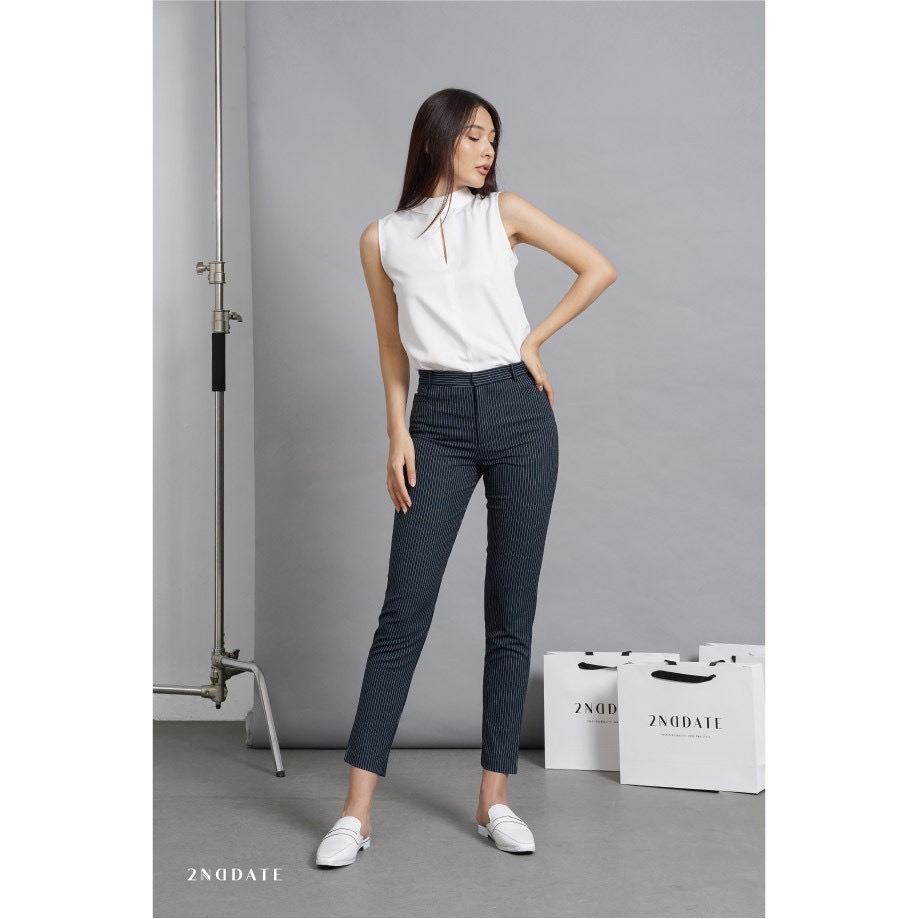 Quần slim-fit nữ kiểu 2NDDATE TR009NS