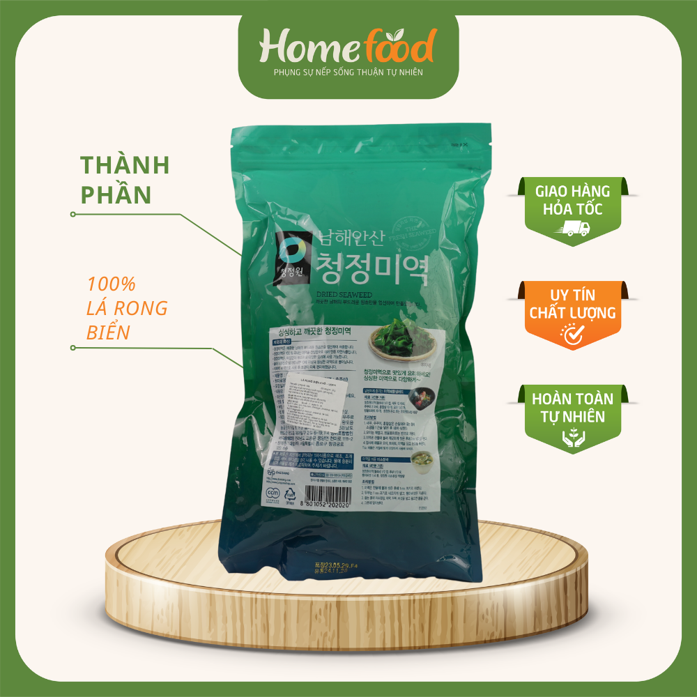 Rong biển nấu canh Hàn Quốc 100gr