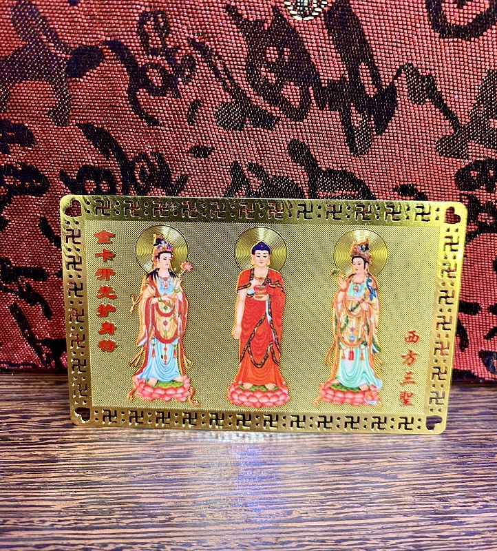 [HCM]Kim Bài Kinh Trú Tam Thế Phật