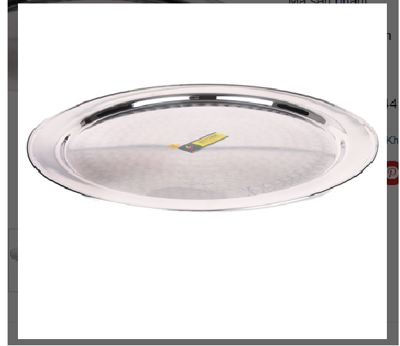 Mâm cơm inox 304 Vietcook - Size 52cm