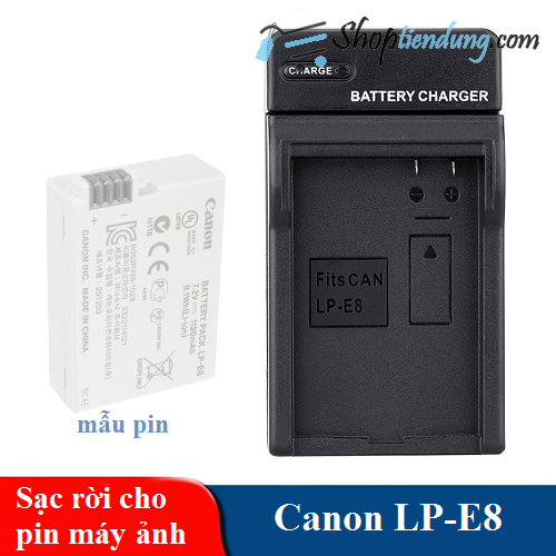 Sạc cho pin máy ảnh Canon LP-E8