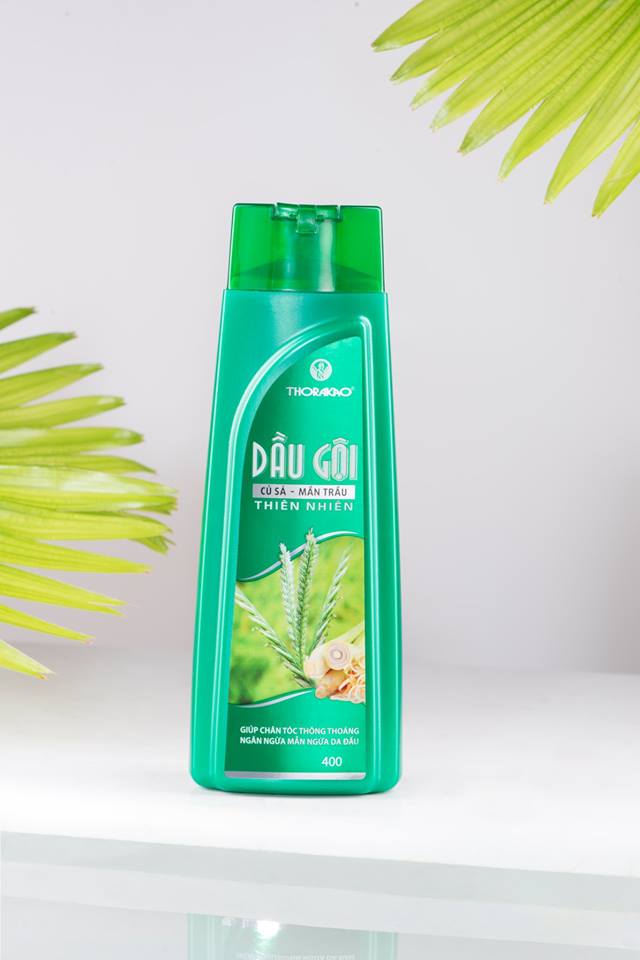 dầu gội Thorakao Củ Sả Mần Trầu  400ml