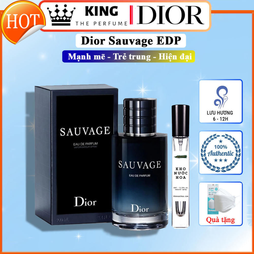 Nước hoa nam Dior Sauvage EDP 100ml  Mỹ phẩm Minh Phương Store Sóc Trăng