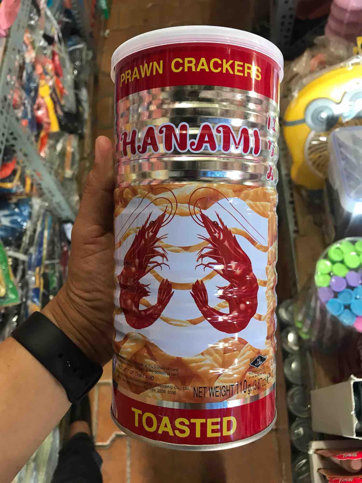 Bánh phồng tôm Thái Lan Hanami 110g