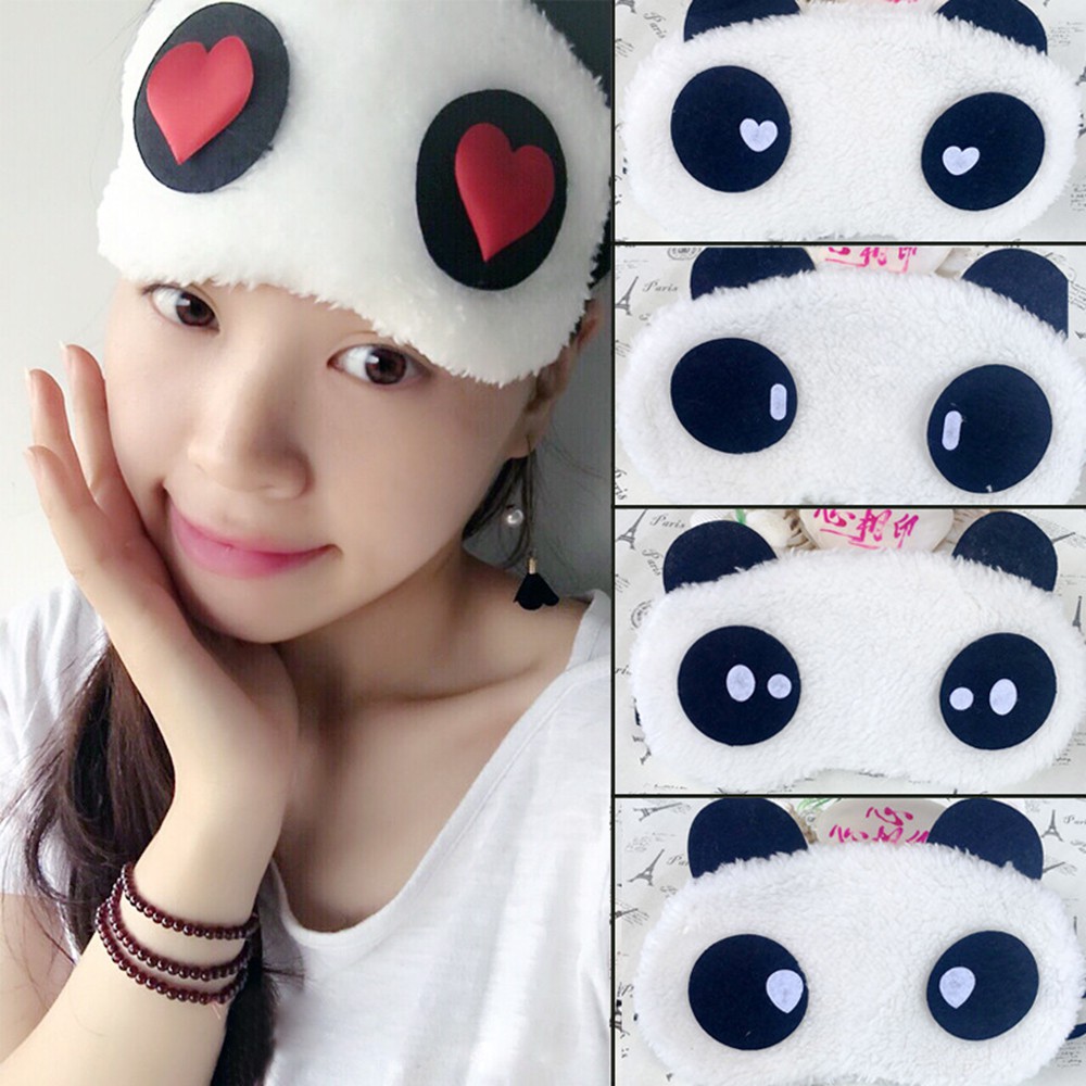 Mặt nạ ngủ che mắt hình chú gấu trúc đáng yêu