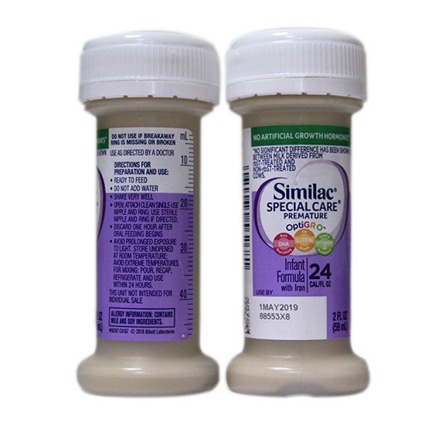 [chính hãng] Sữa Similac Neosure Nước 24 kcal ( 48 Hộp/ Thùng) 59ml (24kcal)