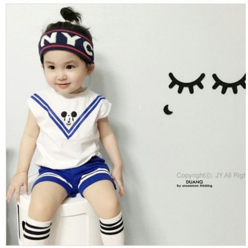 Bộ Cộc Tay Micky Cho Bé 8-18Kg