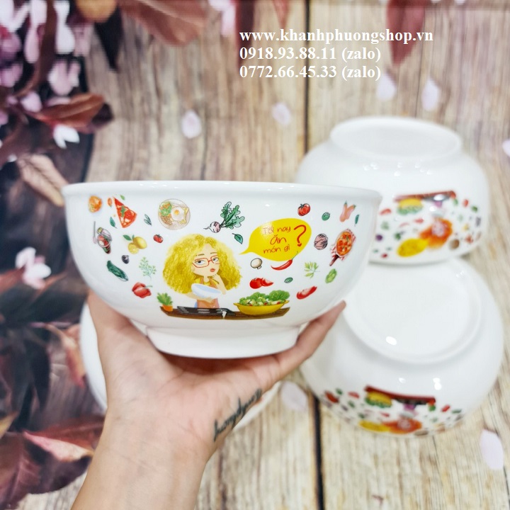 [HCM]tô sứ trắng - tô sứ