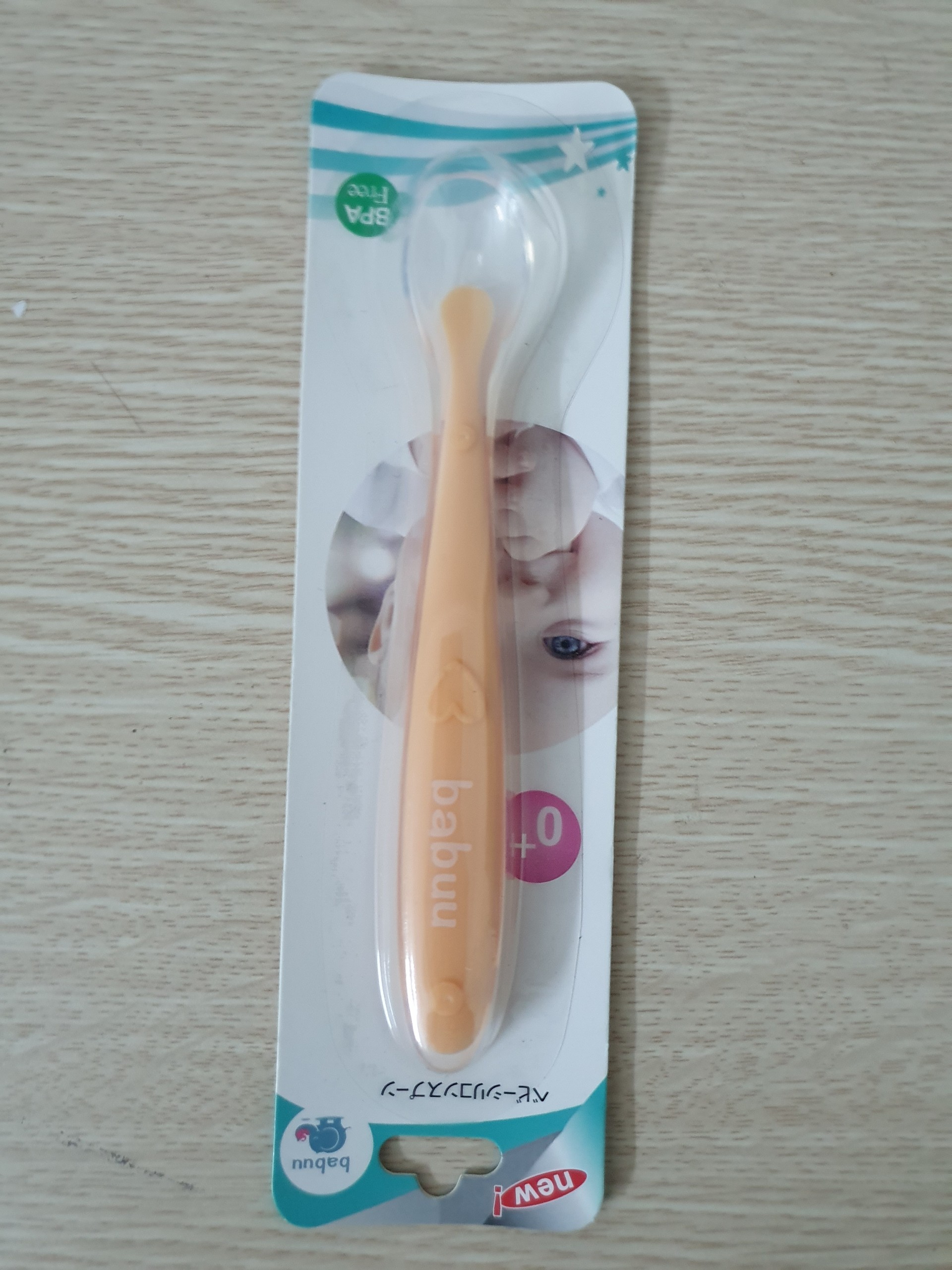Thìa ăn dặm - Thìa ăn dặm silicon Babuu