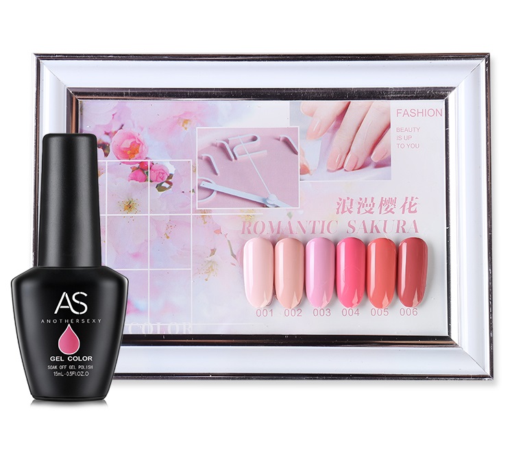 [HCM]Sơn gel AS - màu hồng nude mã RS