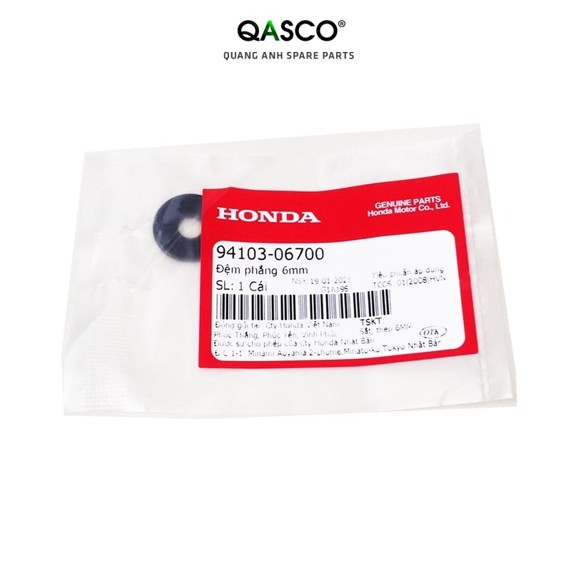 Đệm phẳng honda nhiều dòng xe 6mm _1534