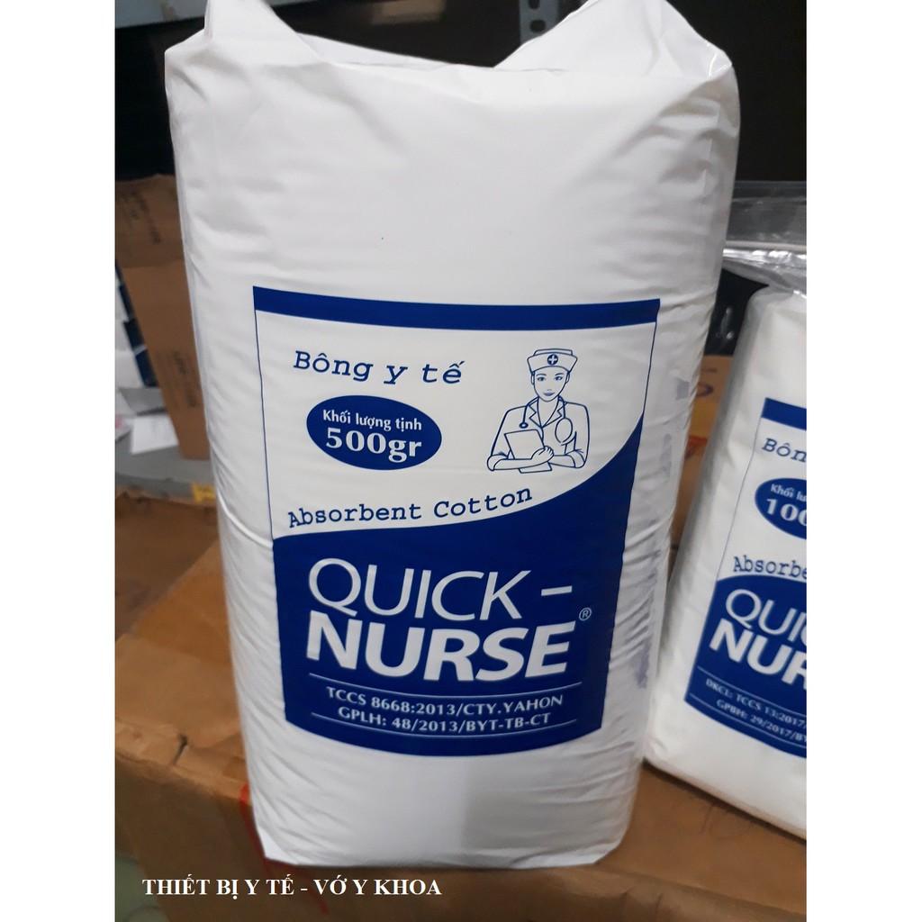 Bông gòn y tế QUICK NURSE 1kg