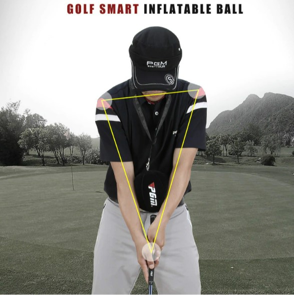 Bóng tập Gôn thông minh. đeo cổ, tập chuẩn tư thế Swing cho người mới chơi golf