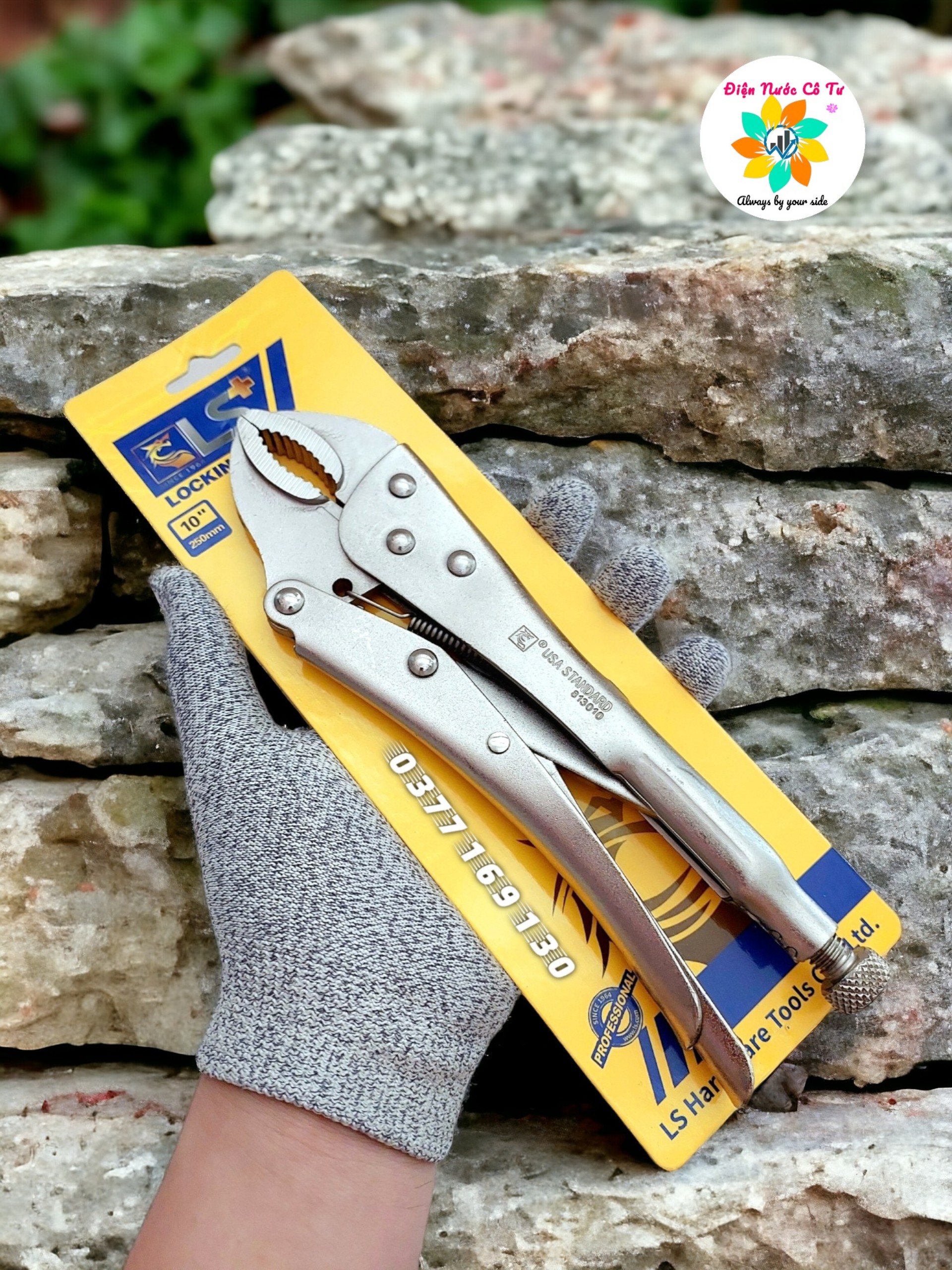 Kìm bấm chết 10inch 250mm LS