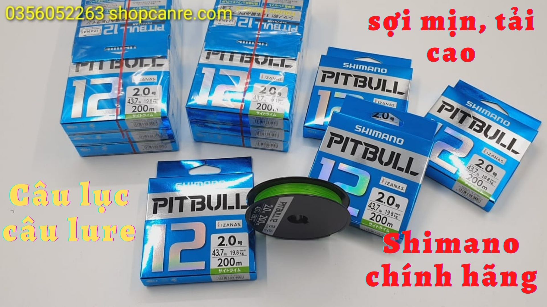 Dù Pe câu cá SHIMANO PITBULL X12
